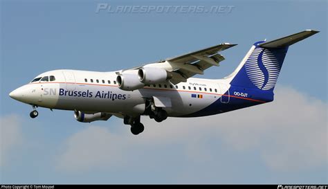 Oo Djt Sn Brussels Airlines British Aerospace Avro Rj Photo By Tom