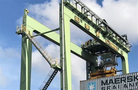 Port Of Oakland Hybrid Electric Cranes Deliver Emissions Savings Port