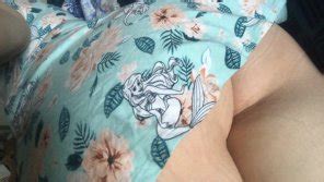 Cute Booty Peeking Out OC Porn Pic