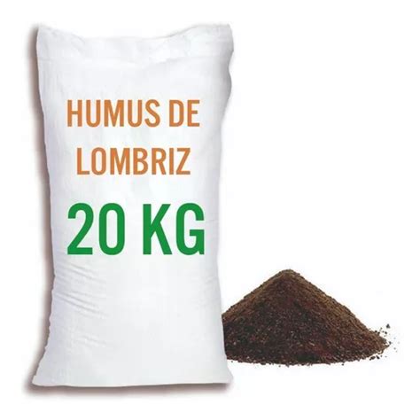 Humus De Lombriz Abono Org Nico Kg