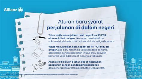 Allianz Indonesia On Twitter Ini Dia Aturan Baru Syarat Perjalanan