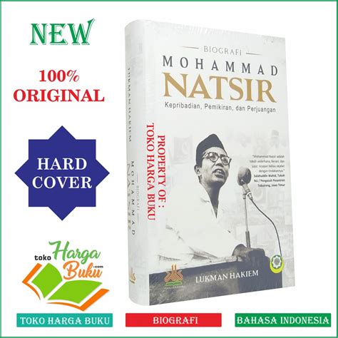 Jual Biografi Mohammad Natsir HARD COVER Kepribadian Pemikiran Dan