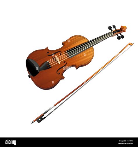 Neck Violin Cut Out Stock Images Pictures Alamy