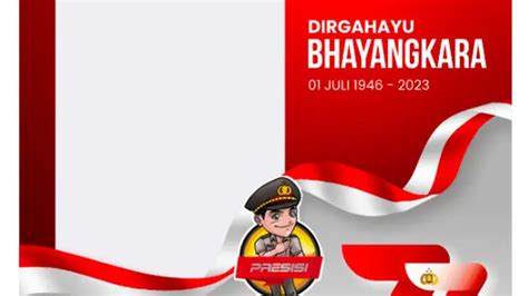 Ucapan Hari Bhayangkara Lengkap Dengan Link Twibbonnya