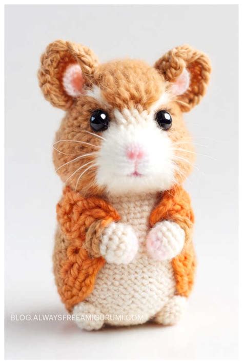 Amigurumi Hamster Crochet Free Pattern Amigurumi