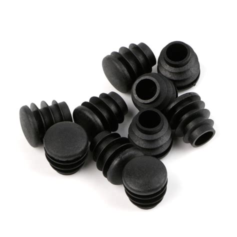 10 Stuks Zwart Plastic Meubilair Been Plug Blanking End Cap Bung Voor