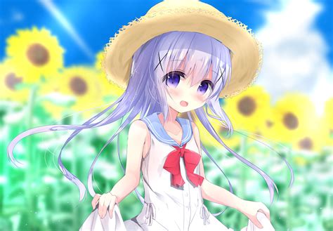 Download Chino Kafū Anime Is The Order A Rabbit Hd Wallpaper By ふぇありぃあい