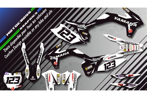 Yz F Yz F Yz F Motocross Custom Graphics