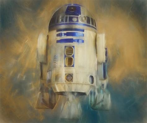 R2 D2 Painting By Dan Sproul