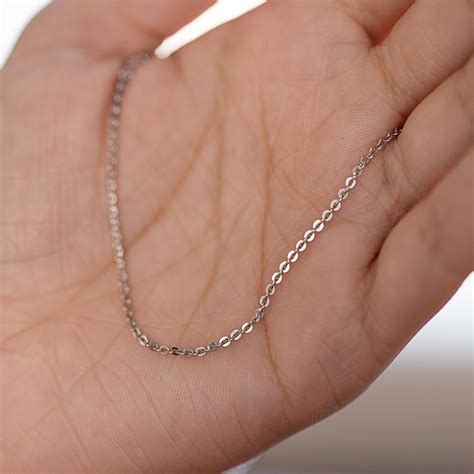 Sparkle Platinum Chain Sober And Classic Platinum Chain Caratlane