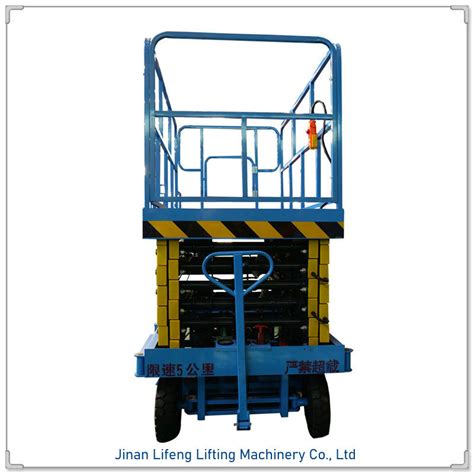 36 Feet 12 Meters Hydraulic Electric Self Propelled Scissor Lift