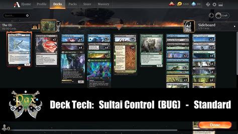 Standard Deck Tech Sultai Control Bug Out Of Battles Won This