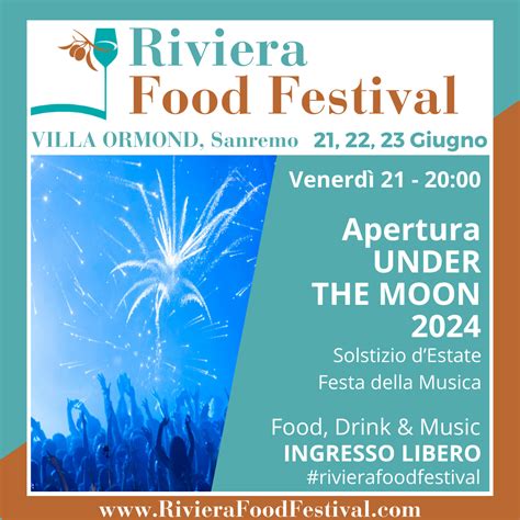 Riviera Food Festival Viaggio Tra Eccellenze E Prodotti Tipici Della