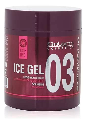 Salerm Ice Gel Gel De Estilismo Fuerte Con Arginina Env O Gratis