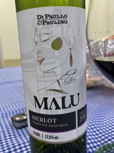 Malu Di Paullo Paulino Merlot Vivino US