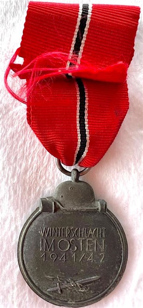 Military Collectables Ww Eastern Front Medal