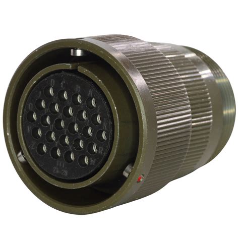 Mil Type Reverse Bayonet Connector 28 Female Contacts