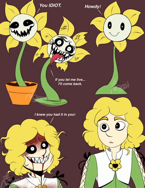 Flowey The Flower By Lappystel On Deviantart