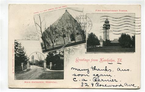 Kankakee Illinois Fire Department Milwaukee New Orleans Postcards