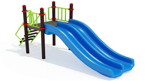 Fibreglass Straight Playground Double Slide At Rs 56000piece In