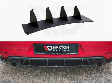 Maxton Racing Durability Rear Diffuser V Vw Golf Gti Mk