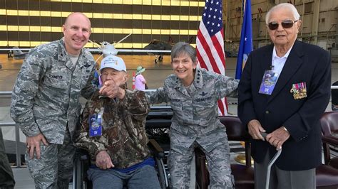 LT Gen Schaefer With AF Legends