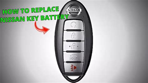 Nissan Key Fob Battery Change How To Diy Learning Tutorials Youtube