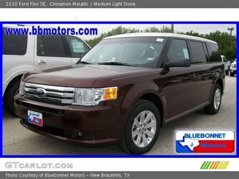 Cinnamon Metallic 2010 Ford Flex SE Medium Light Stone Interior