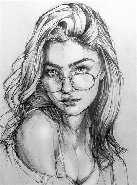 Portrait Au Crayon Lart Du Portrait Pencil Portrait Drawing Drawing