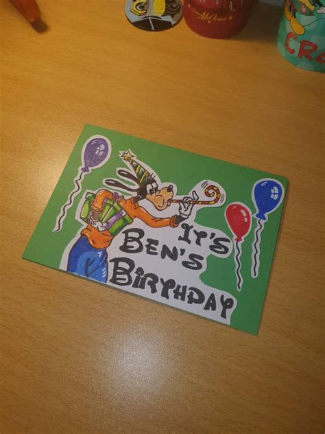 Goofy Birthday Card by Josh2591 on DeviantArt