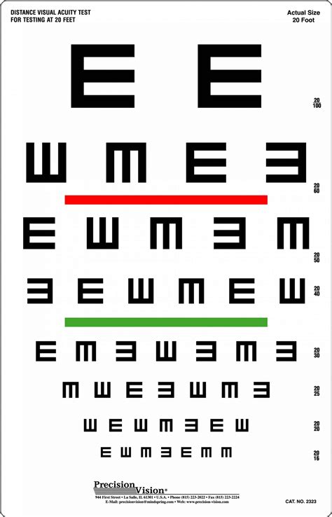 Free Printable Near Vision Eye Chart | FREE Printable