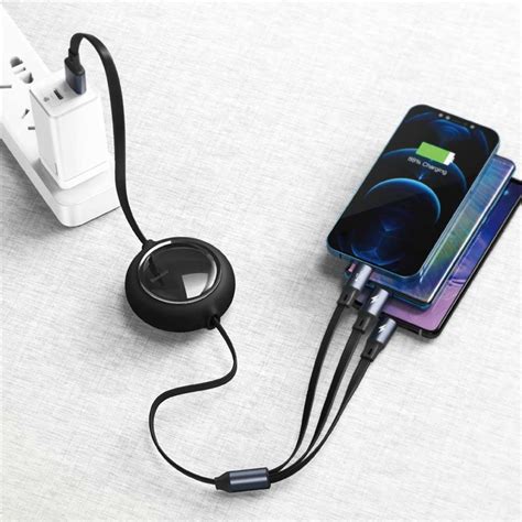 Baseus Bright Mirror Retractable Data Cable Sinin