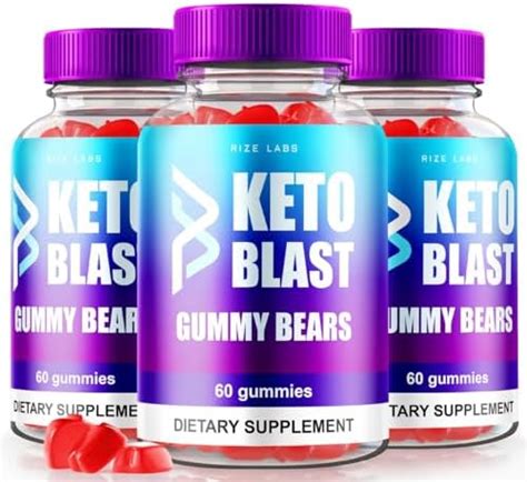 3 Pack Keto Blast Acv Gummy Bears Keto Blast Acv Gummies