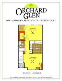 Floor Plans of Orchard Glen Apartments in Manassas, VA