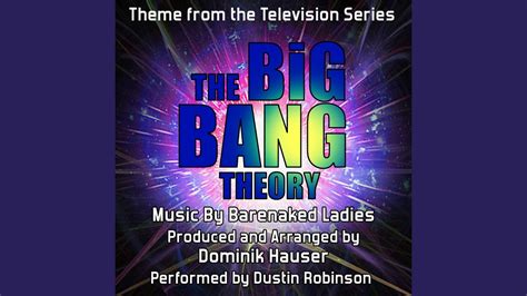 The Big Bang Theory Theme From The Tv Series Youtube