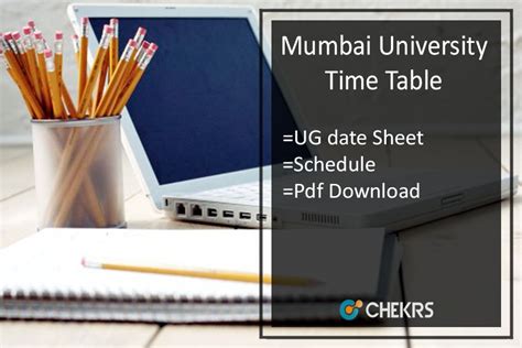 Mumbai University Time Table 2024 Fy Sy Ty Ba Bsc Bcom Exam Date