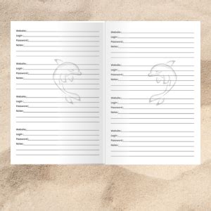 Amazon My Passwords A Disguised Password Organizer Log Book To