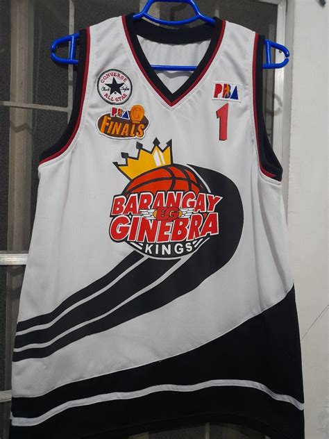 Barangay Ginebra Kings Jersey PBA Men S Fashion Activewear On Carousell