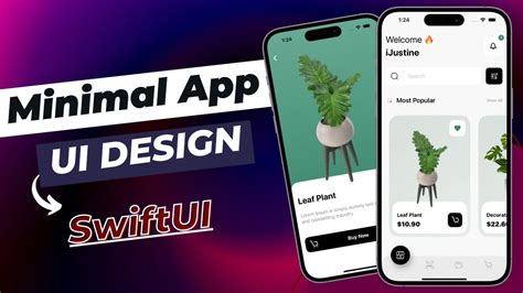 Minimal App Ui Design Swiftui Xcode 14 Youtube