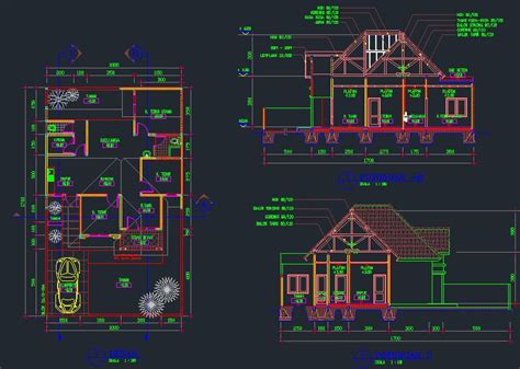 Gambar Kerja Ruko Rumah Tinggal Dwg Autocad Sisipil Compress File