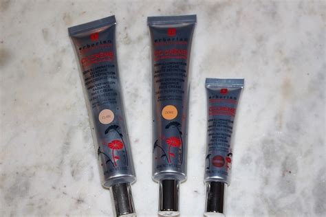 Erborian Tremendous BB Cream vs CC Cream Evaluation and Swatches ...