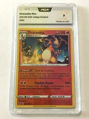 Carte Pokemon Pca Dracaufeu Reverse E B Voltage