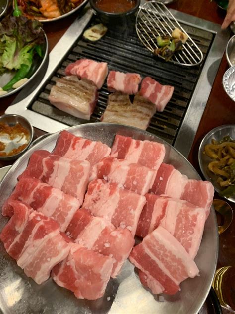 등촌역맛집 뭉텅 등촌점 Feat 두툼한 삼겹살 맛집 돼지고기구이집 네이버 블로그