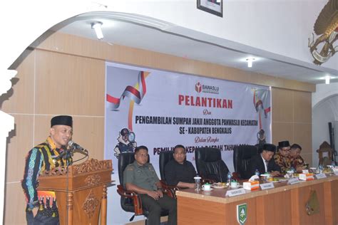 Mewakili Bupati Bengkalis Bagus Santoso Berikan Ucapan Selamat Dan