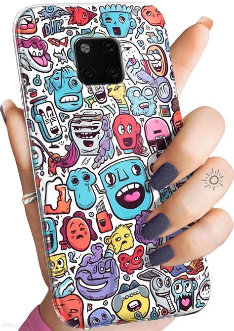 Hello Case Etui Do Huawei Mate Pro Doodle Zwierz Ta Etui Na