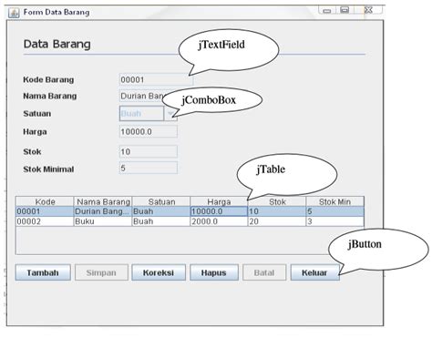 Tutorial Membuat Form Transaksi Penjualan Menggunakan Java Netbeans Images