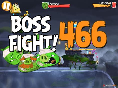 Angry Birds 2 Boss Fight Level 466 Walkthrough - Cobalt Plateaus Pig ...