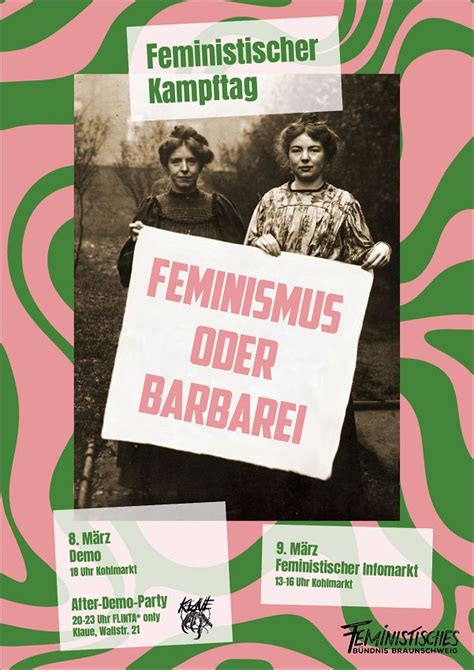 Veranstaltungen Zum Internationalen Frauentag Braunschweig Spiegel