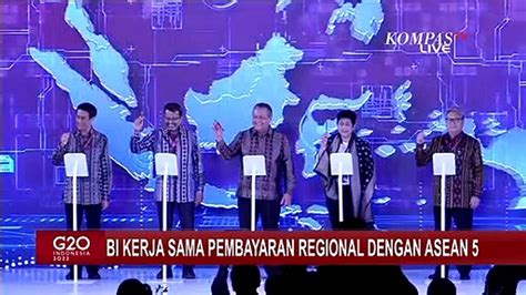 Bi Dan 4 Bank Sentral Asia Tenggara Sepakat Lakukan Kerja Sama Pembayaran Lintas Negara Video