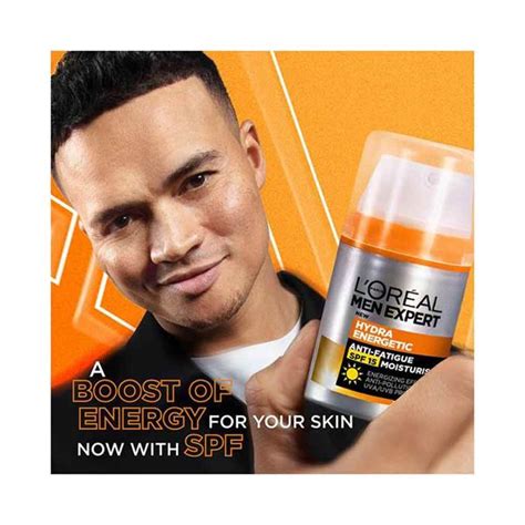 L Oreal Men Expert Hydra Energetic Spf15 Anti Fatigue Moisturiser 50ml Inish Pharmacy Ireland